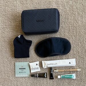 Missoni x Delta ONE Amenity Set